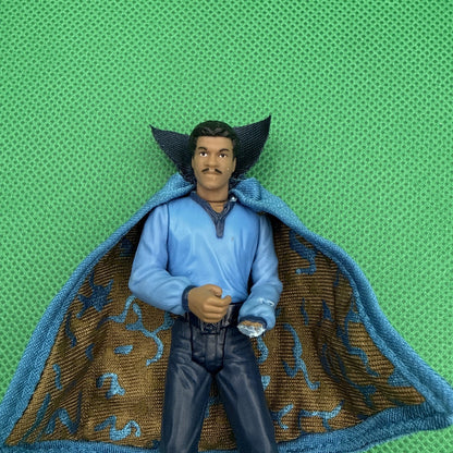 Hasbro Star Wars POTJ 2000 Lando Calrissian (Bespin Escape) - toyscardscomics
