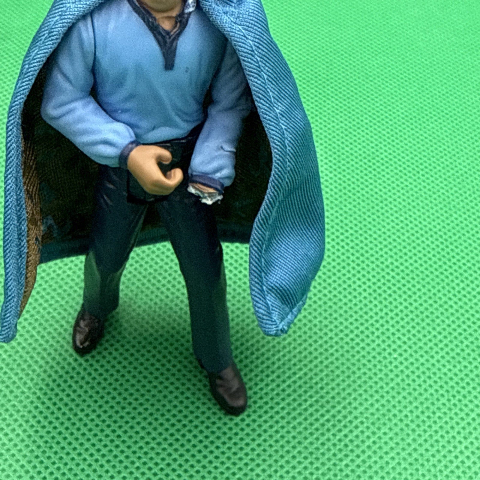 Hasbro Star Wars POTJ 2000 Lando Calrissian (Bespin Escape) - toyscardscomics