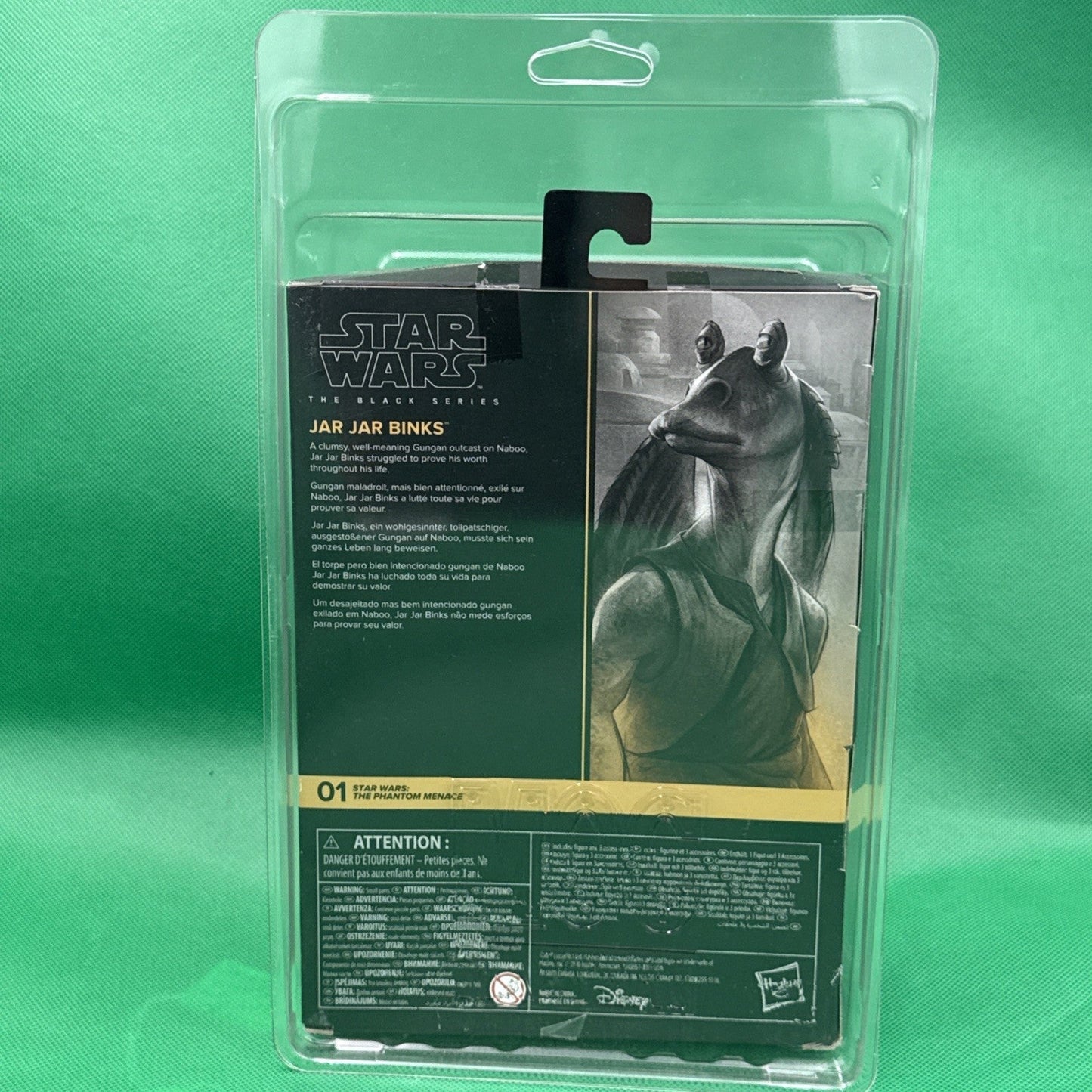 Hasbro Star Wars The Black Series Jar Binks 6 inch Action Figure - toyscardscomics