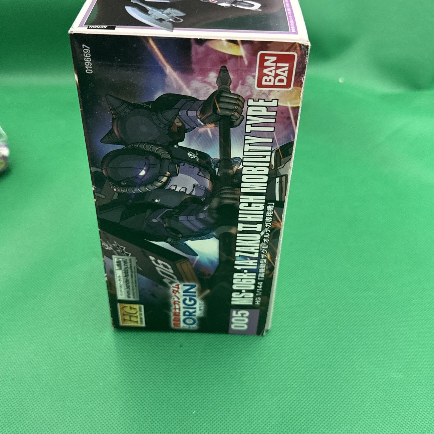 HG Zakukram Try star From Origin Series. Painted With Enamels And Panel Lining - toyscardscomics