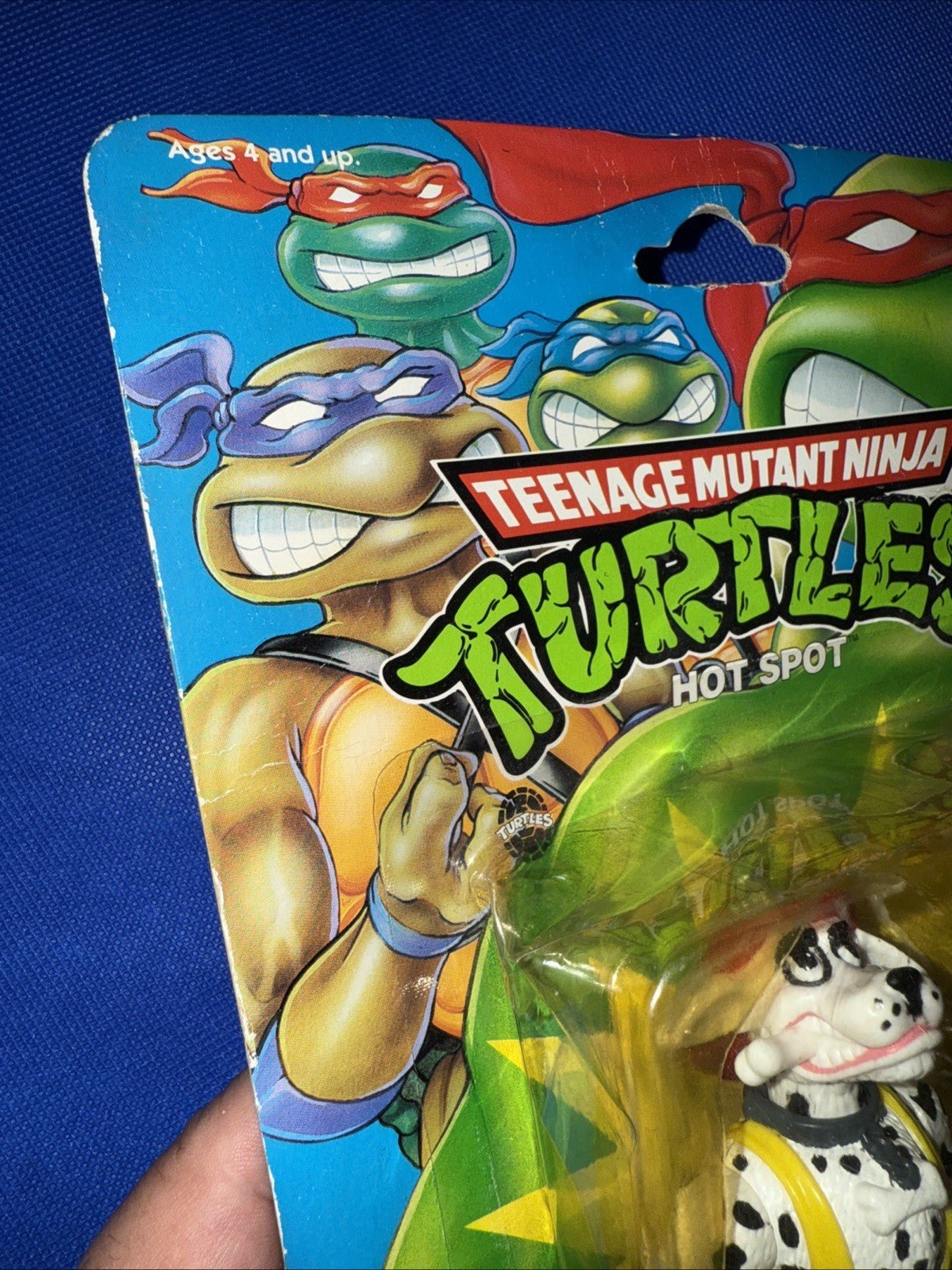 Hot Spot TMNT Teenage Mutant Ninja Turtles Action Figure New 1993 Playmates 90s - toyscardscomics