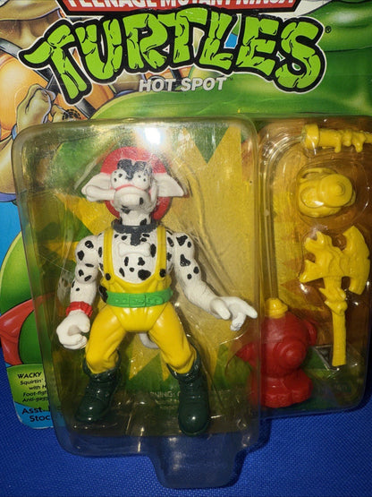 Hot Spot TMNT Teenage Mutant Ninja Turtles Action Figure New 1993 Playmates 90s - toyscardscomics