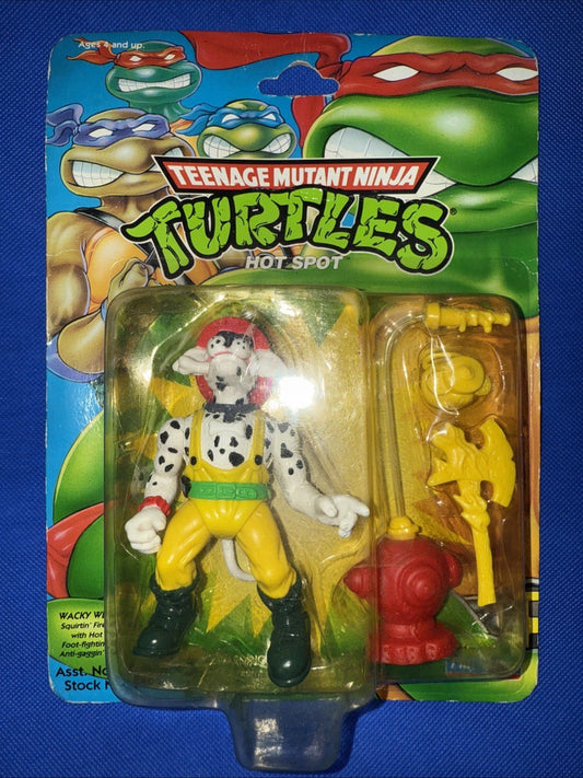 Hot Spot TMNT Teenage Mutant Ninja Turtles Action Figure New 1993 Playmates 90s - toyscardscomics