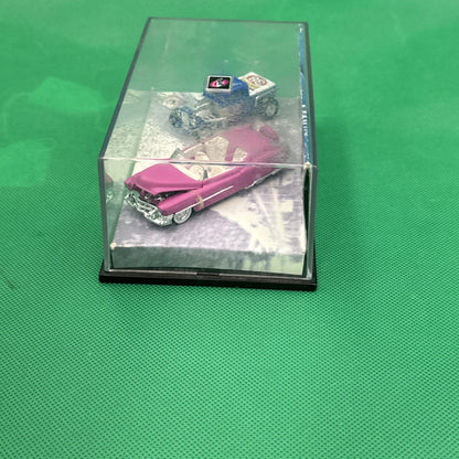 Hot Wheels 100% Woodward Ave 2 Car Set '53 Cadillac & 32 Ford Pickup - toyscardscomics