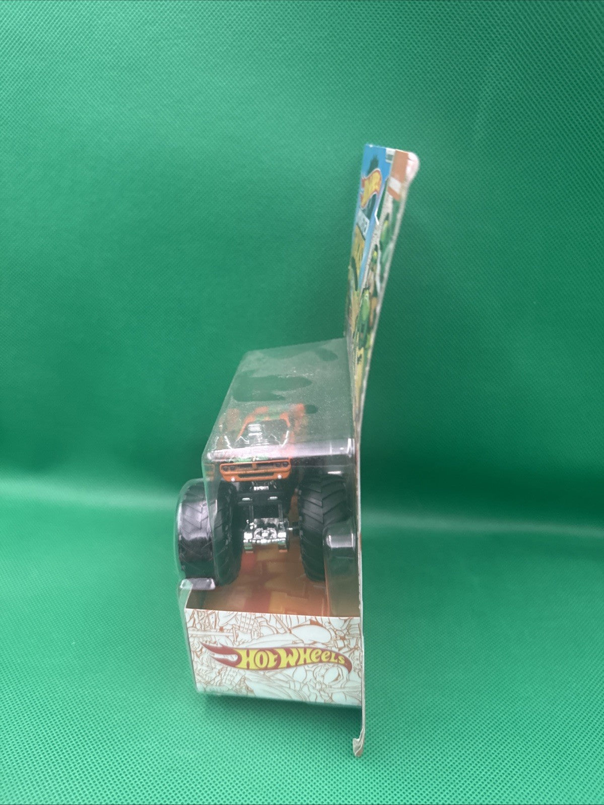 Hot Wheels Monster Truck TMNT Teenage Mutant Ninja Turtles MICHAELANGELO - toyscardscomics