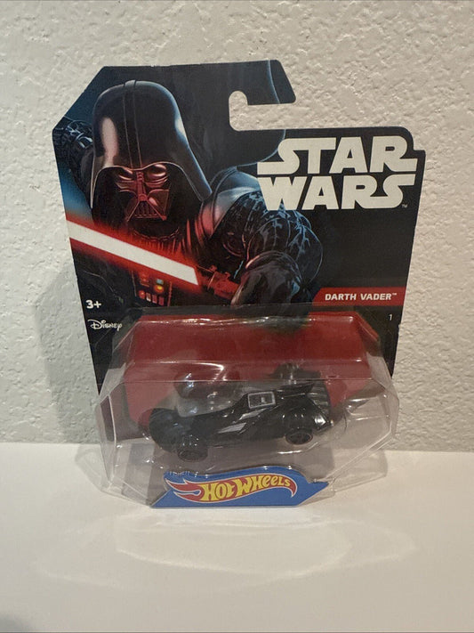 Hot Wheels Star Wars Darth Vader Character Car - toyscardscomics