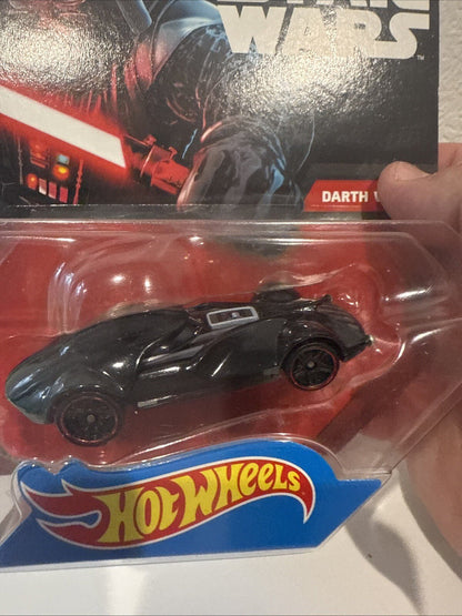 Hot Wheels Star Wars Darth Vader Character Car - toyscardscomics