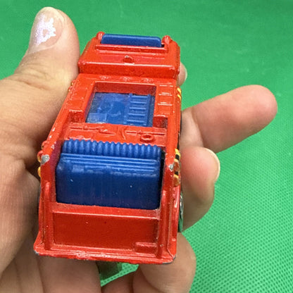 Hot Wheels Vintage 1976 Fire - Eater 51 Red Fire Engine Truck Mattel - toyscardscomics