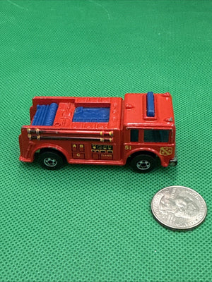 Hot Wheels Vintage 1976 Fire-Eater #51 Red Fire Engine Truck Mattel