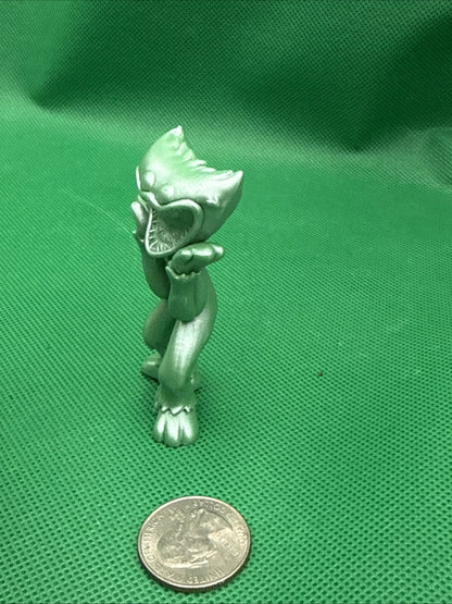 HUGGY WUGGY METALLIC GREEN FIGURE. 2022 ENCHANTED MOB, POPPY PLAYTIME/ PHATMOJO - toyscardscomics