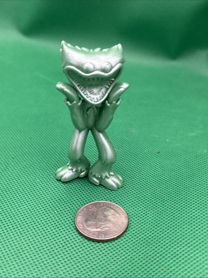 HUGGY WUGGY METALLIC GREEN FIGURE. 2022 ENCHANTED MOB, POPPY PLAYTIME/ PHATMOJO - toyscardscomics