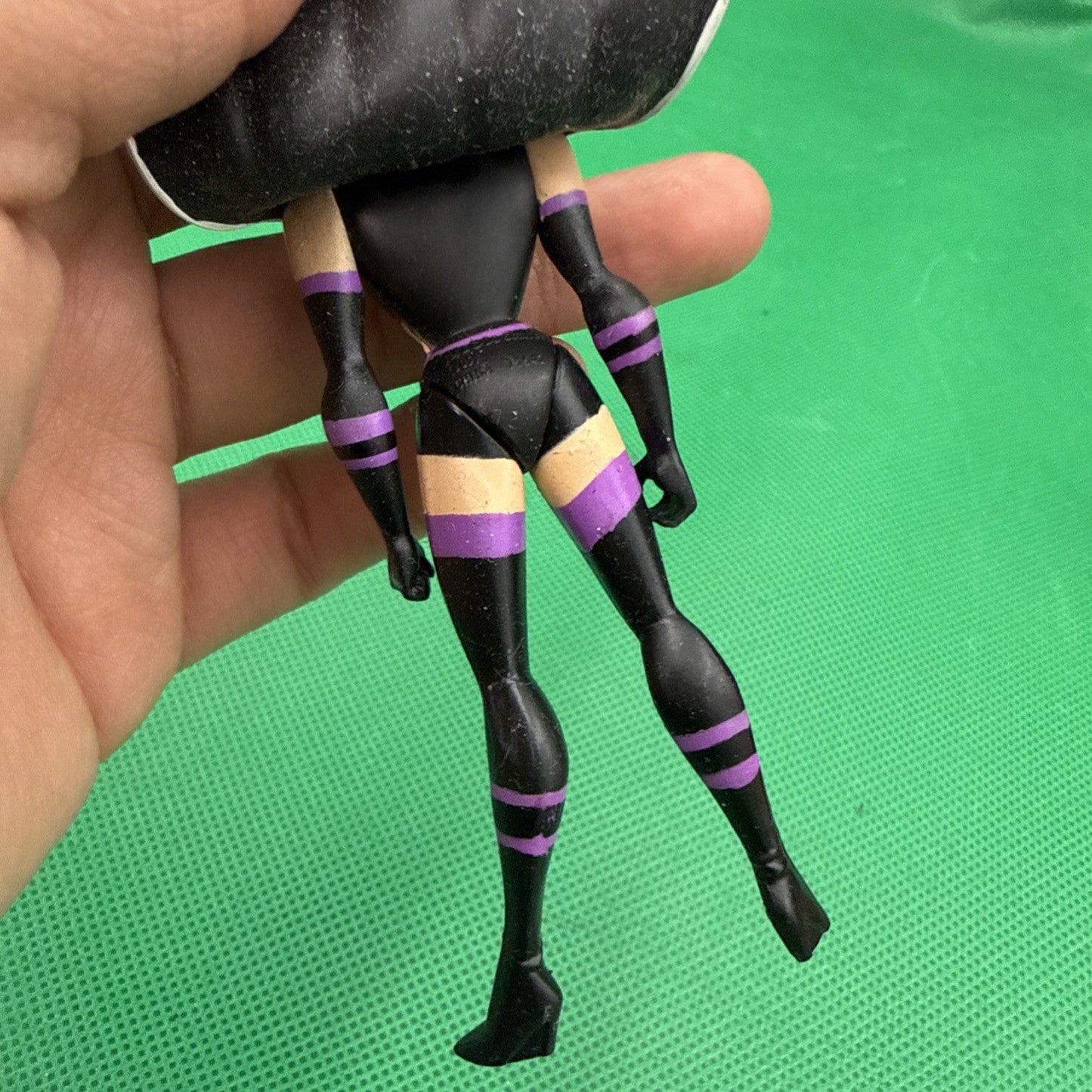 Huntress Justice League Unlimited 4" Loose Birds Of Prey JLU Mattel - toyscardscomics