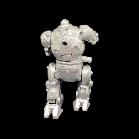 Iron Man Wind-Up & Walk IRON MONGER 2007 Burger King Kids Meal Toy Silver Gray - toyscardscomics