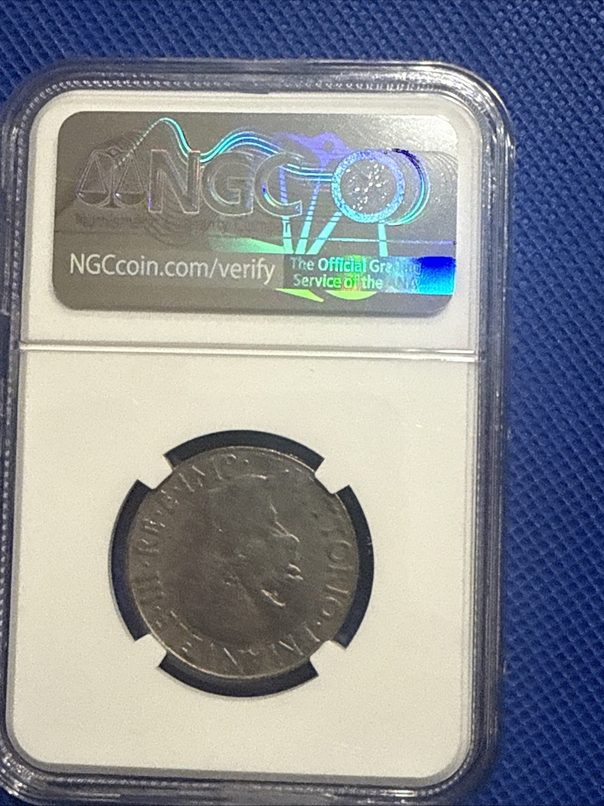 ITALY Vittorio Emanuele III 1940 R - XVIII 1 LIRA, NON - MAGNETIC, WWII COINAGE - toyscardscomics