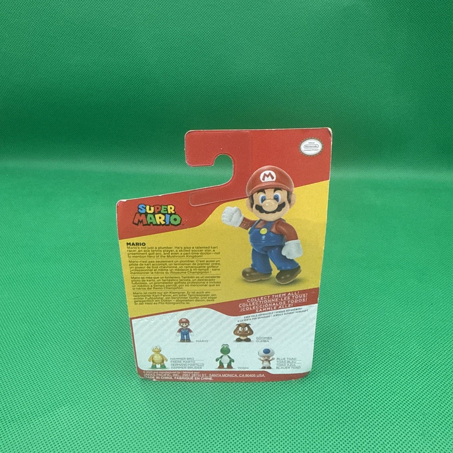 JAKKS Pacific - 2.5” SUPER MARIO - World Of Nintendo - toyscardscomics