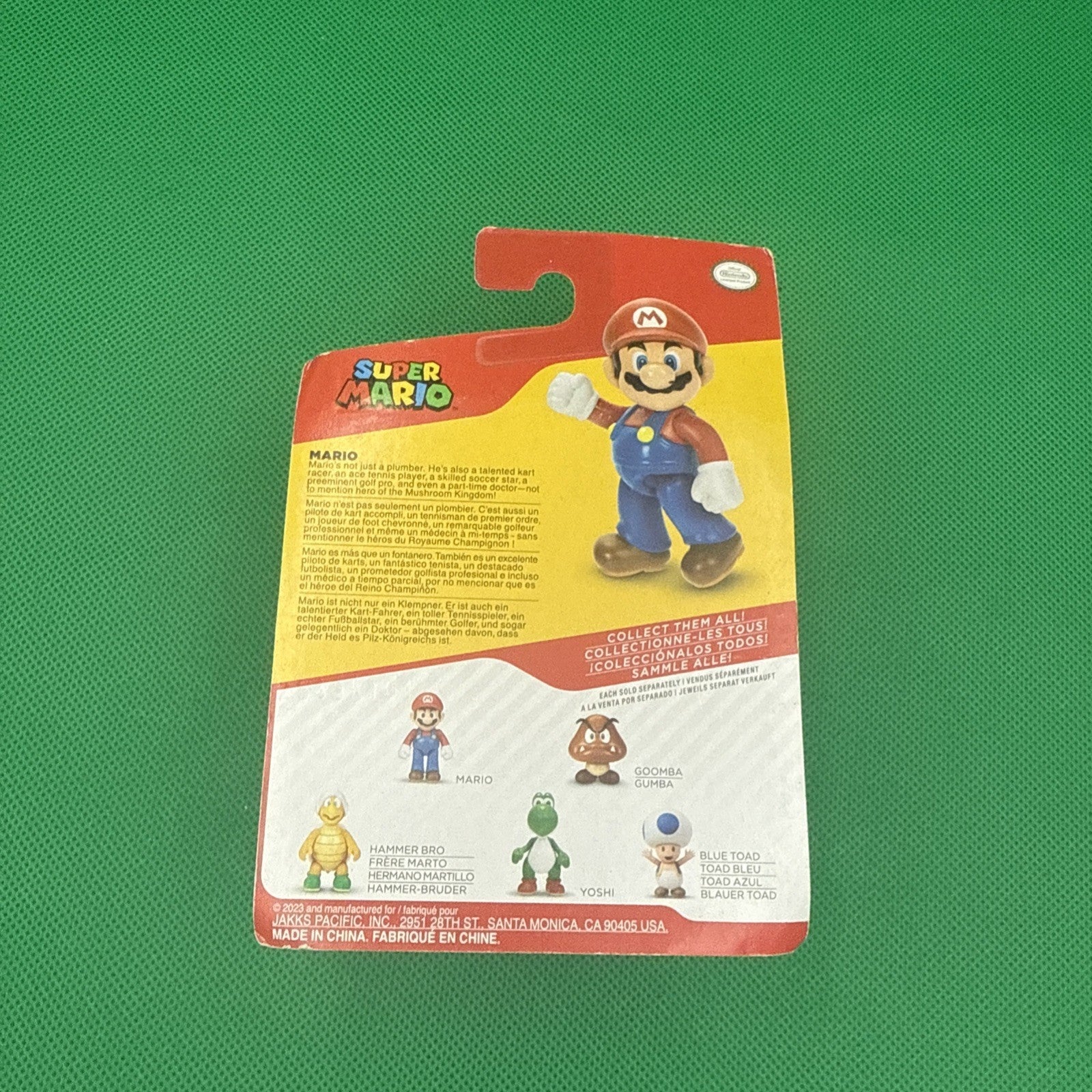 JAKKS Pacific - 2.5” SUPER MARIO - World Of Nintendo - toyscardscomics