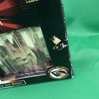 Jar Jar Binks Slivers Puzzles In One Unopened Box Star Wars Episode I 1999 - toyscardscomics