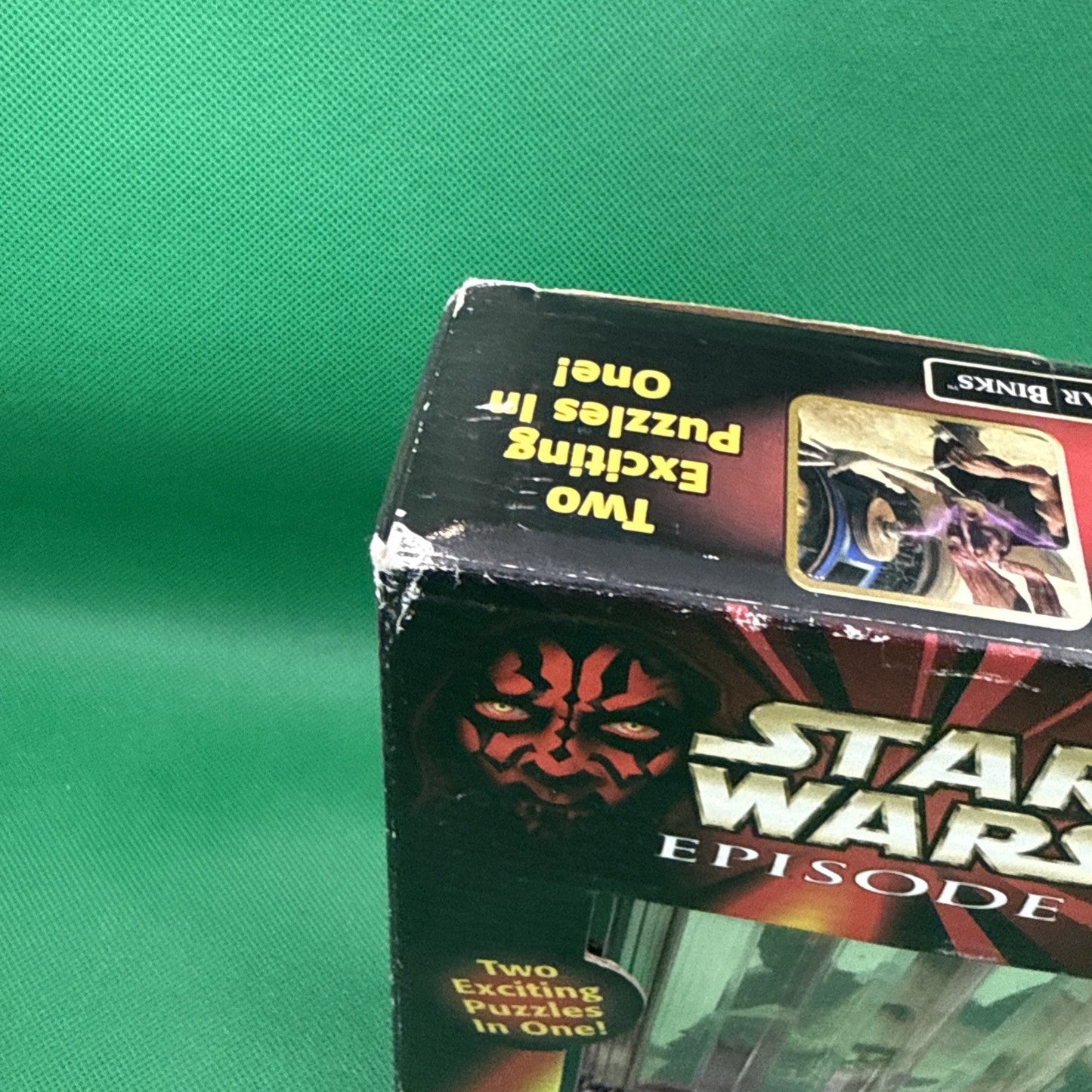 Jar Jar Binks Slivers Puzzles In One Unopened Box Star Wars Episode I 1999 - toyscardscomics