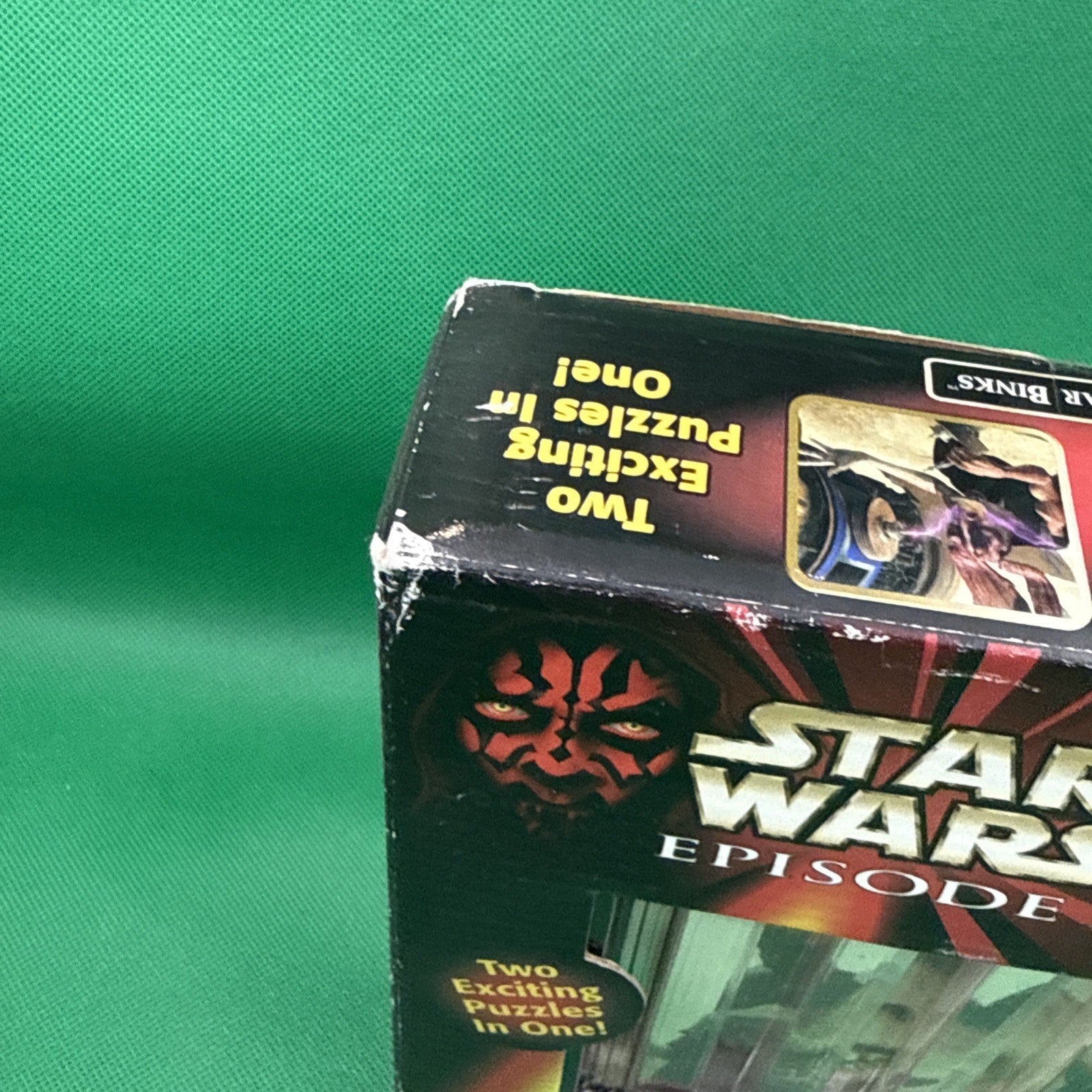 Jar Jar Binks Slivers Puzzles In One Unopened Box Star Wars Episode I 1999 - toyscardscomics