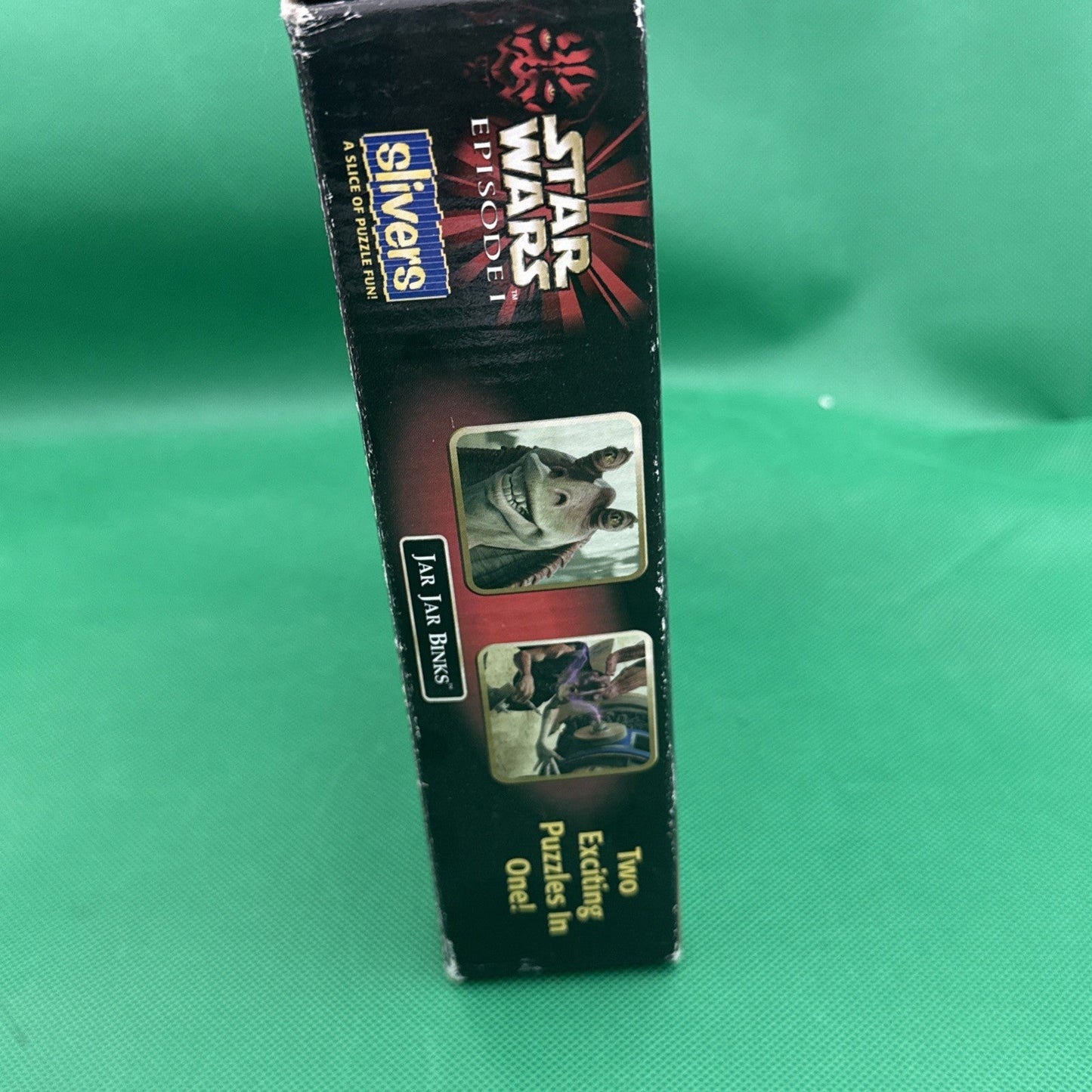 Jar Jar Binks Slivers Puzzles In One Unopened Box Star Wars Episode I 1999 - toyscardscomics
