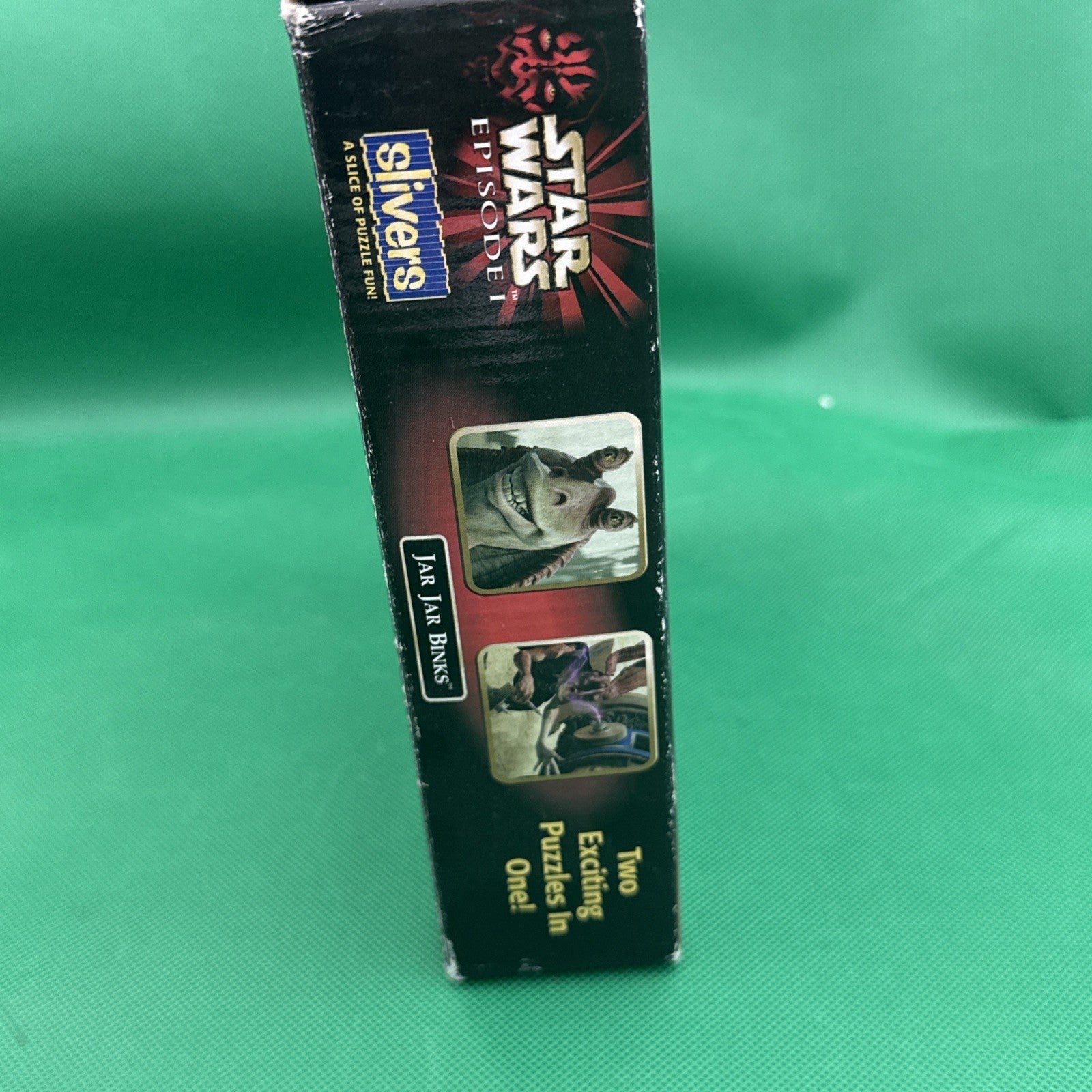 Jar Jar Binks Slivers Puzzles In One Unopened Box Star Wars Episode I 1999 - toyscardscomics
