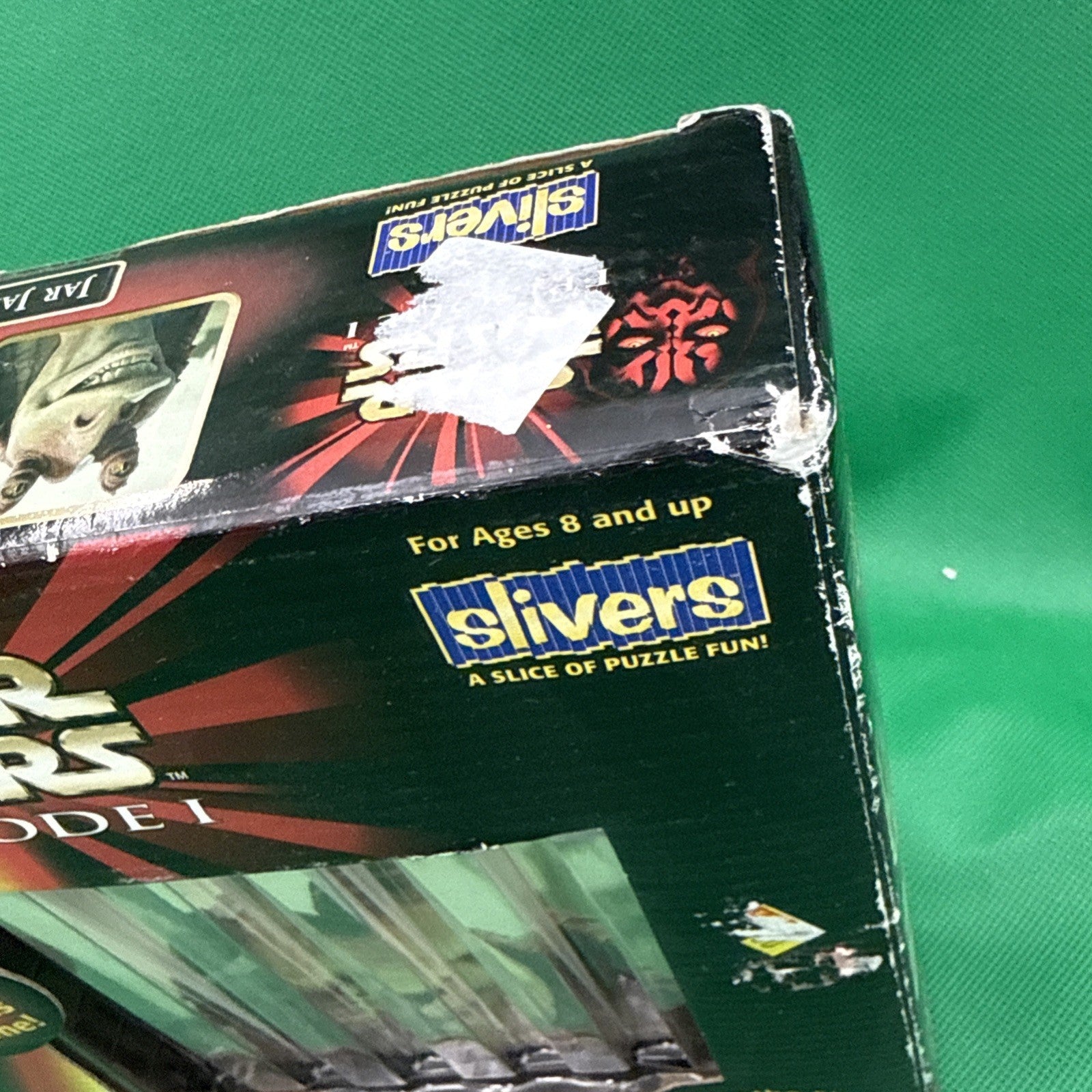 Jar Jar Binks Slivers Puzzles In One Unopened Box Star Wars Episode I 1999 - toyscardscomics