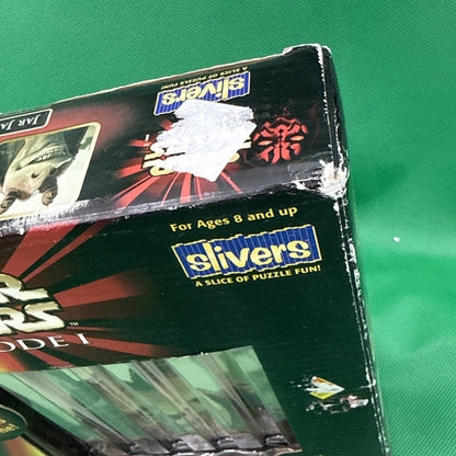 Jar Jar Binks Slivers Puzzles In One Unopened Box Star Wars Episode I 1999 - toyscardscomics