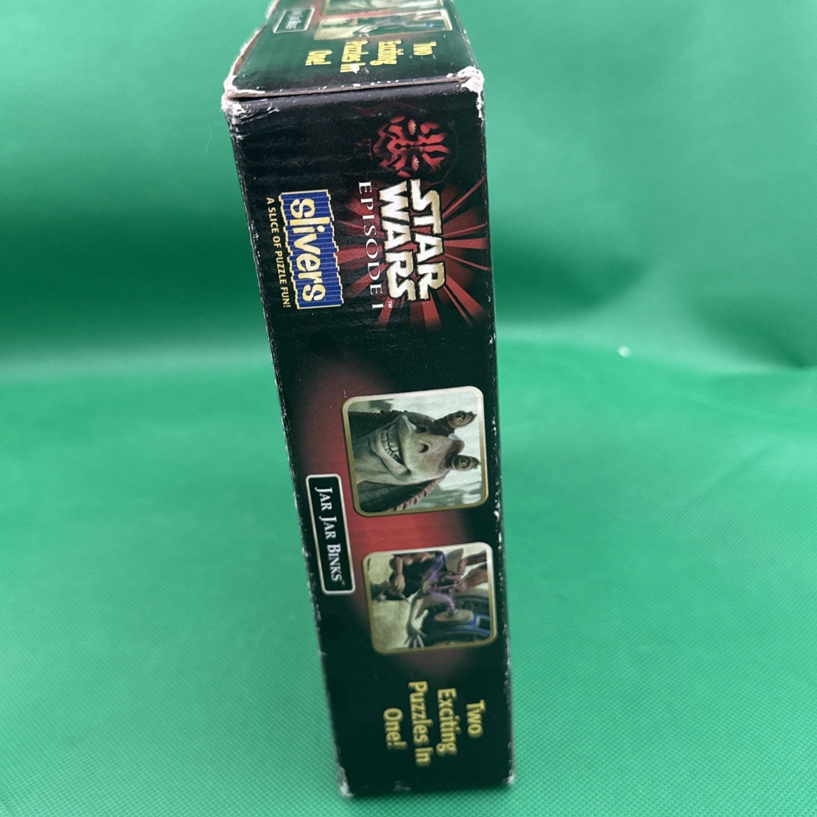 Jar Jar Binks Slivers Puzzles In One Unopened Box Star Wars Episode I 1999 - toyscardscomics