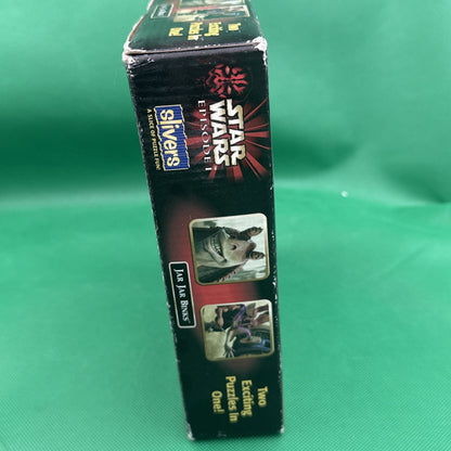 Jar Jar Binks Slivers Puzzles In One Unopened Box Star Wars Episode I 1999 - toyscardscomics