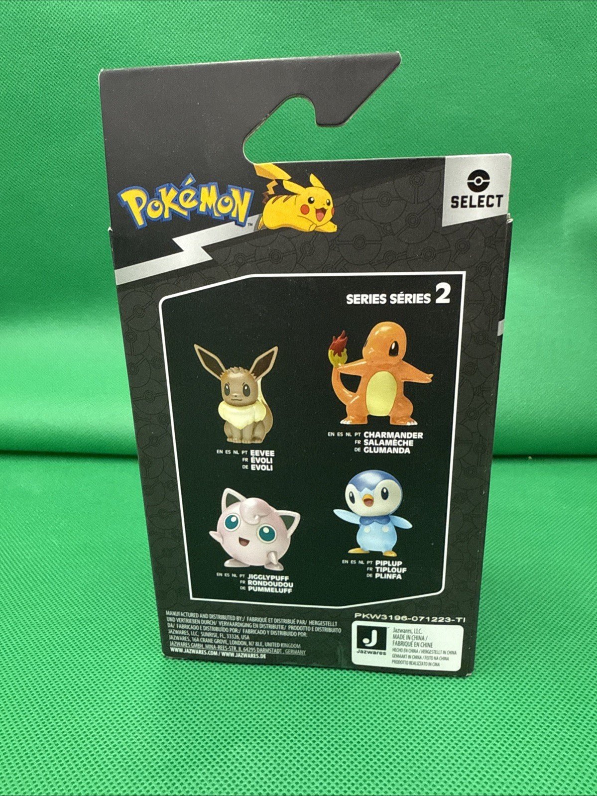 Jazwares Pokemon Select Metallic Figures Series 2 Piplup - NEW SEALED - toyscardscomics