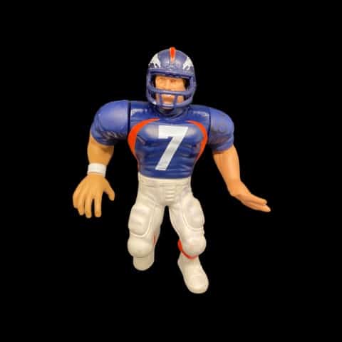 John Elway Starting Lineup 1999 Pro Action NFL 5” Figure W/ Passing Action - toyscardscomics