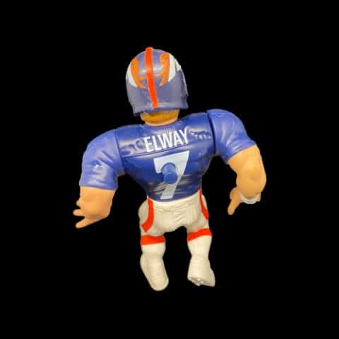 John Elway Starting Lineup 1999 Pro Action NFL 5” Figure W/ Passing Action - toyscardscomics