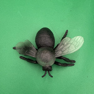 Jumbo Fly Figure Black Bug Transparent Wings Creepy Ugly Science Nature