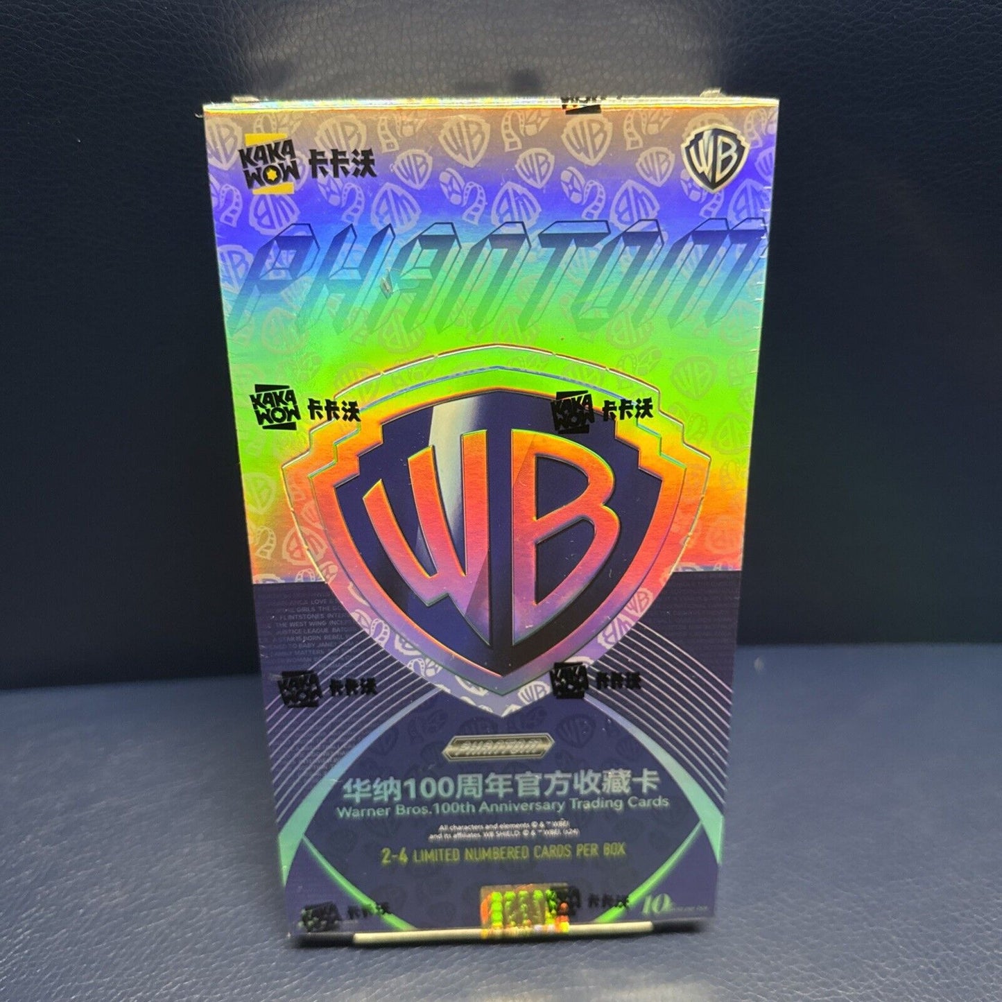 Kakawow 2024 PHANTOM Warner Bros 100th Anniversary Trading Cards Box Sealed NEW - toyscardscomics