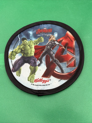 Kellogg's 2015 Marvel AVENGERS AGE OF ULTRON Disc Flyer HULK And THOR