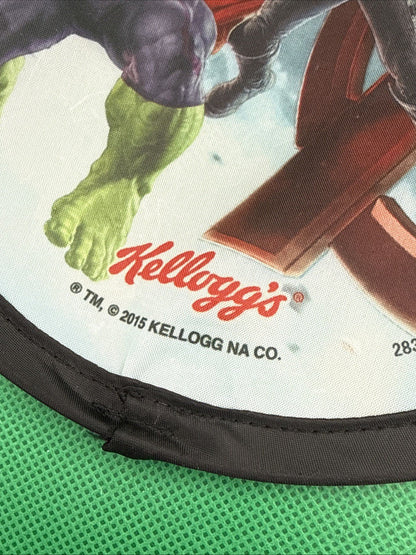 Kellogg's 2015 Marvel AVENGERS AGE OF ULTRON Disc Flyer HULK And THOR - toyscardscomics