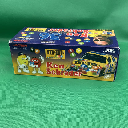 ken schrader 1/24 M&M’S, 1:24 - scale Stock Car Limited Edition - toyscardscomics