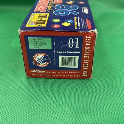 ken schrader 1/24 M&M’S, 1:24 - scale Stock Car Limited Edition - toyscardscomics