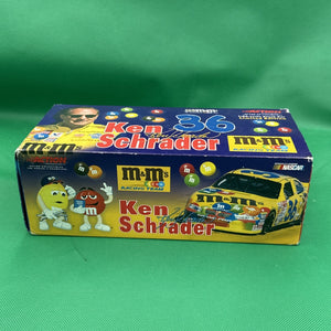 ken schrader 1/24 M&M’S, 1:24-scale Stock Car Limited Edition