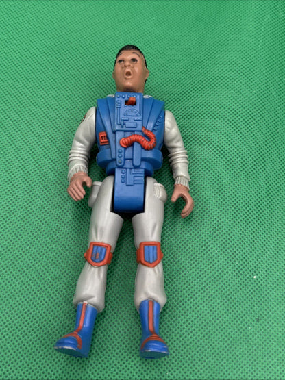 Kenner Real Ghostbusters Screaming Heroes Winston Zeddemore figure VINTAGE - toyscardscomics