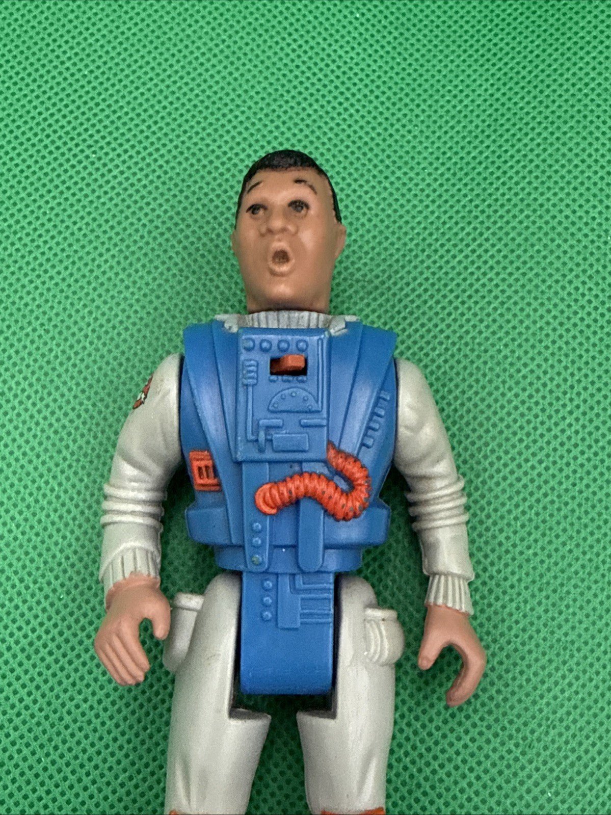 Kenner Real Ghostbusters Screaming Heroes Winston Zeddemore figure VINTAGE - toyscardscomics