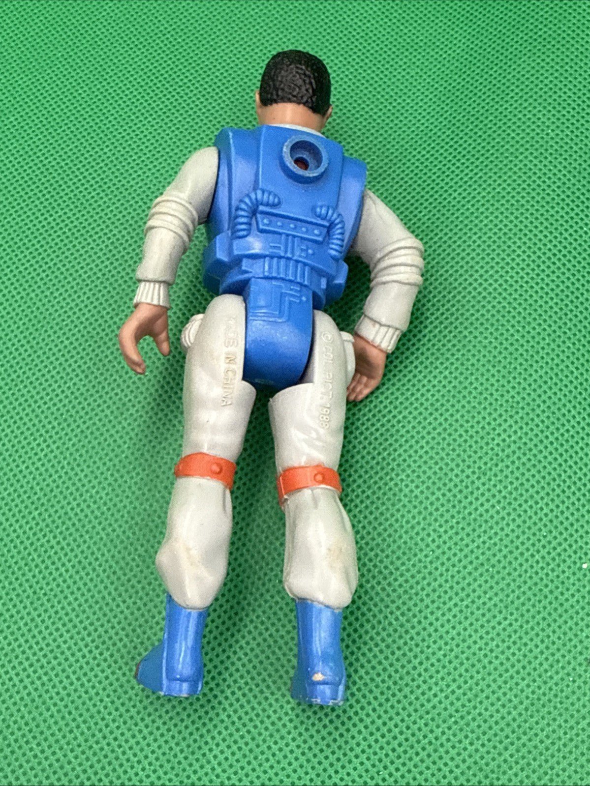Kenner Real Ghostbusters Screaming Heroes Winston Zeddemore figure VINTAGE - toyscardscomics