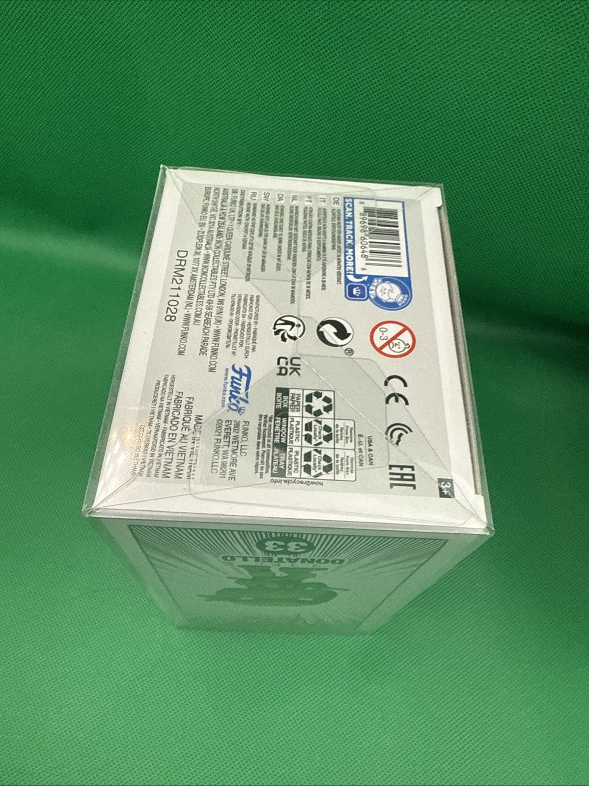 Kevin Eastman Signed Donatello Funko Pop 33 - toyscardscomics