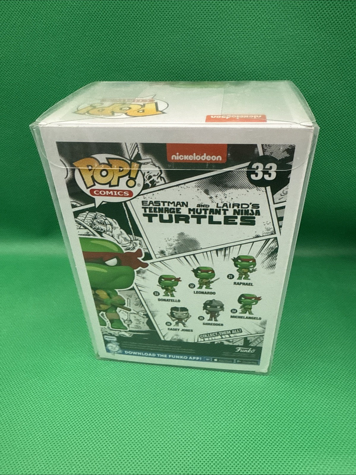 Kevin Eastman Signed Donatello Funko Pop 33 - toyscardscomics