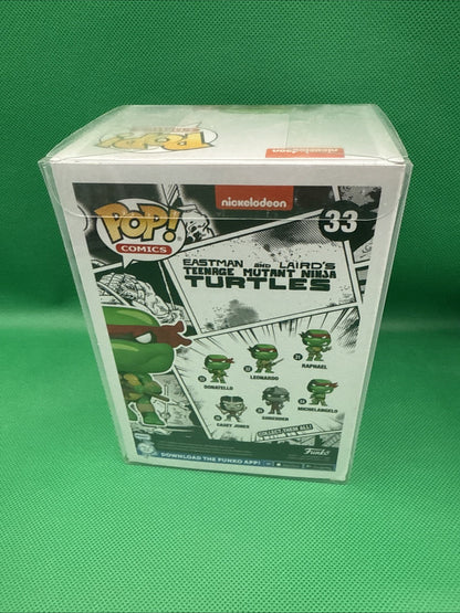 Kevin Eastman Signed Donatello Funko Pop 33 - toyscardscomics