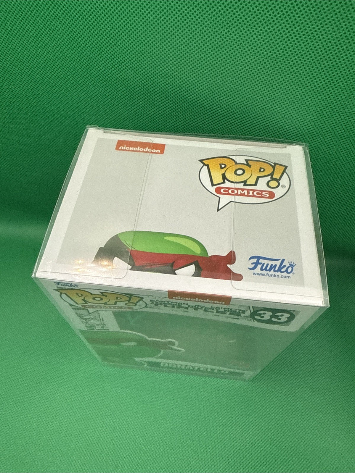 Kevin Eastman Signed Donatello Funko Pop 33 - toyscardscomics