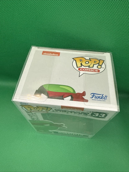 Kevin Eastman Signed Donatello Funko Pop 33 - toyscardscomics