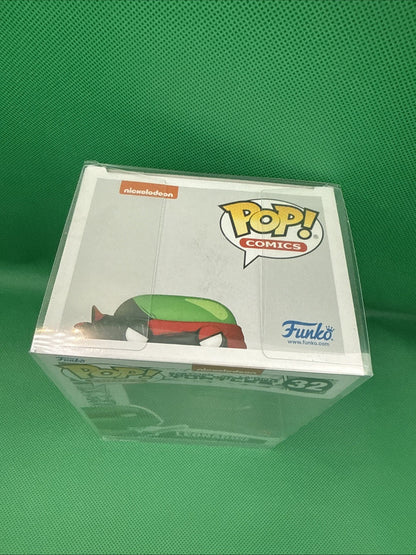 Kevin Eastman Signed Leonardo Funko Pop 32 - toyscardscomics
