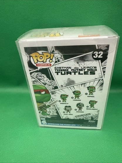 Kevin Eastman Signed Leonardo Funko Pop 32 - toyscardscomics