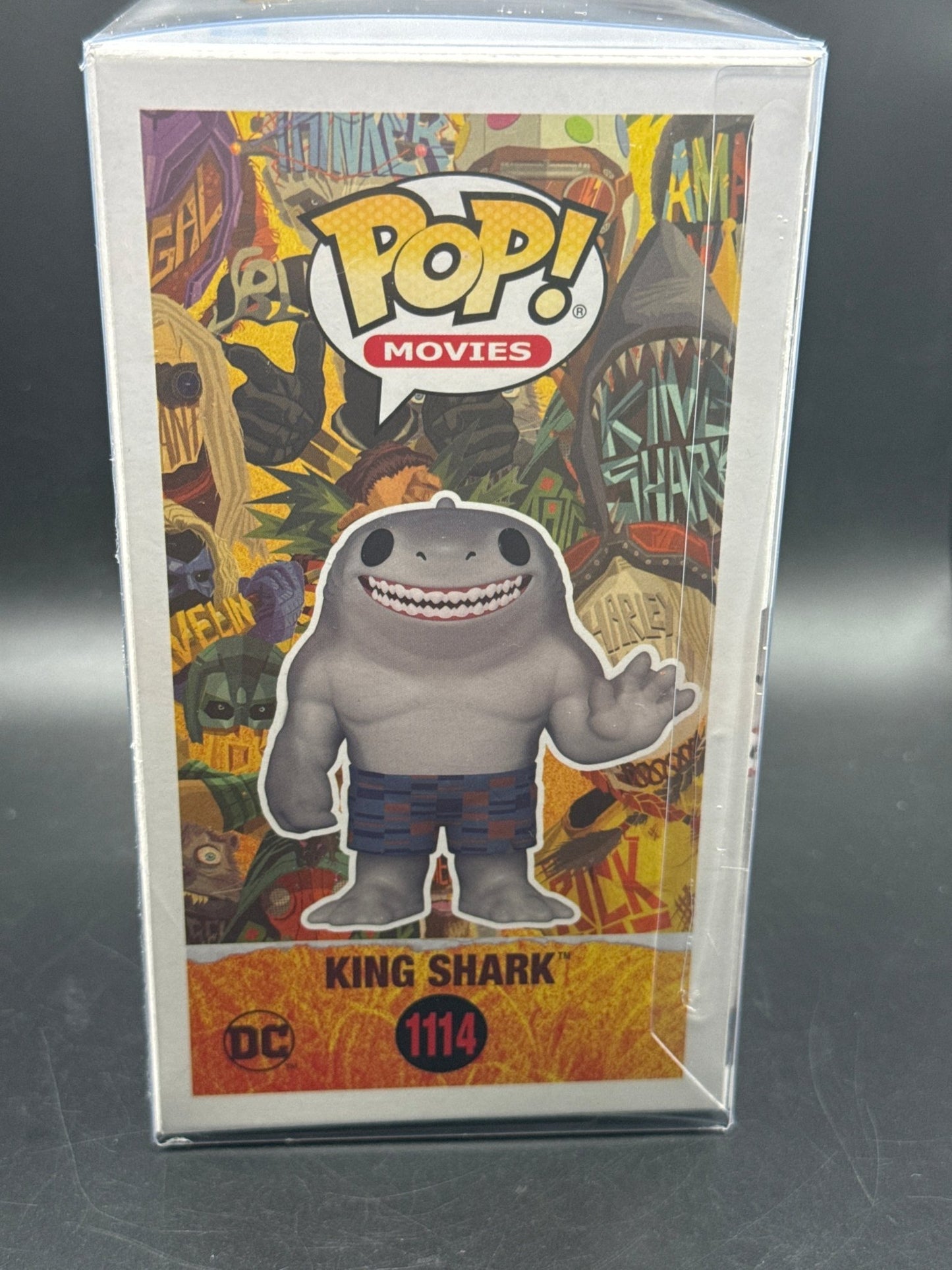 King Shark The Suicide Squad Funko Pop DC Superheroes #1114 Comics Movie Movies. - toyscardscomics